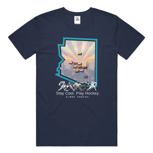 Adult AZ Home Ice Unisex T-Shirt