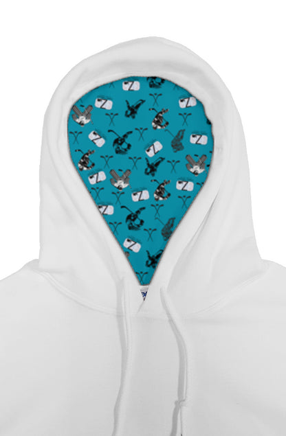 Adult AZ Home Ice Hoodie with Detailed Hood