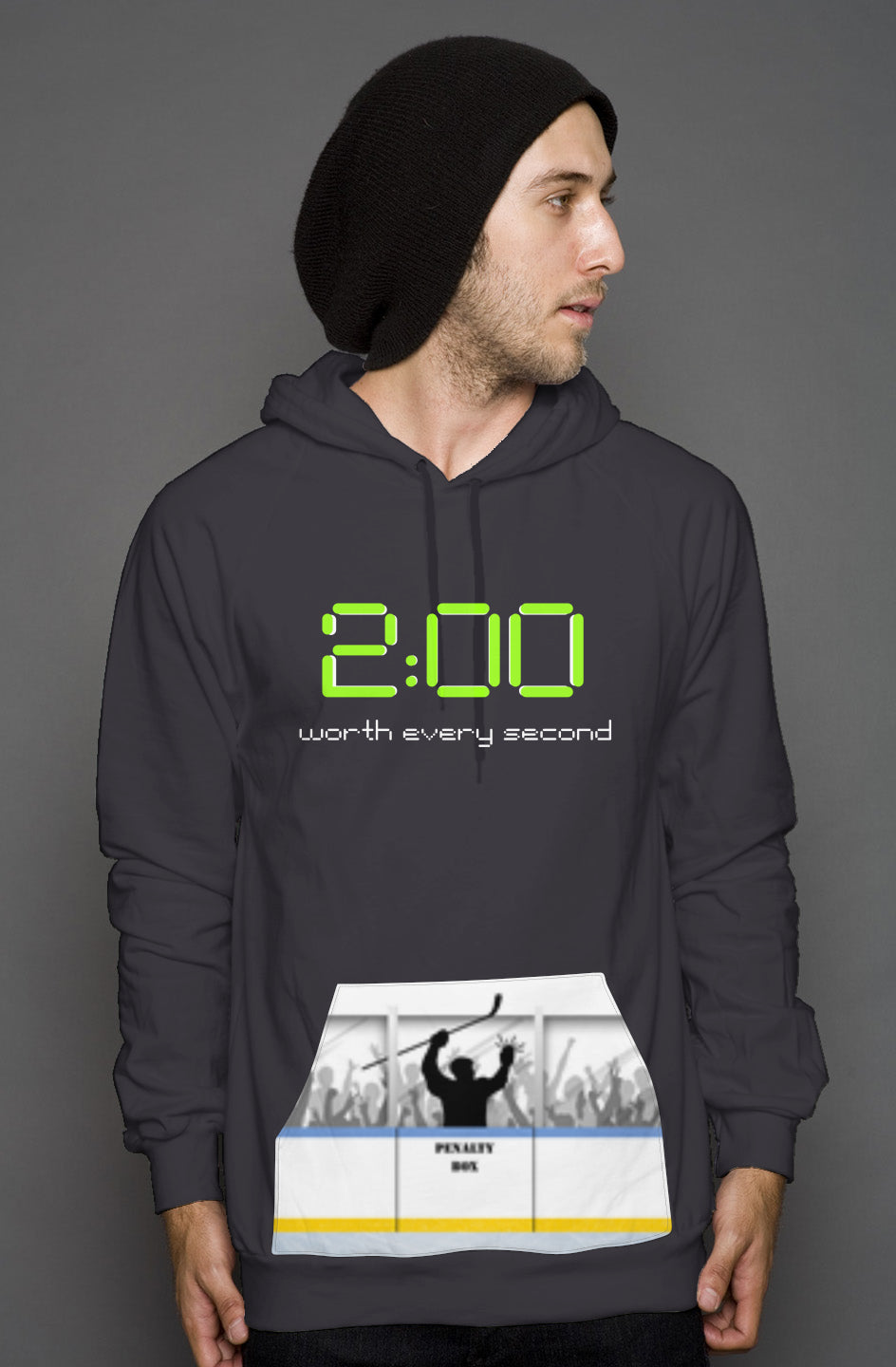 Penalty Kangaroo Pocket Pullover Hoodie