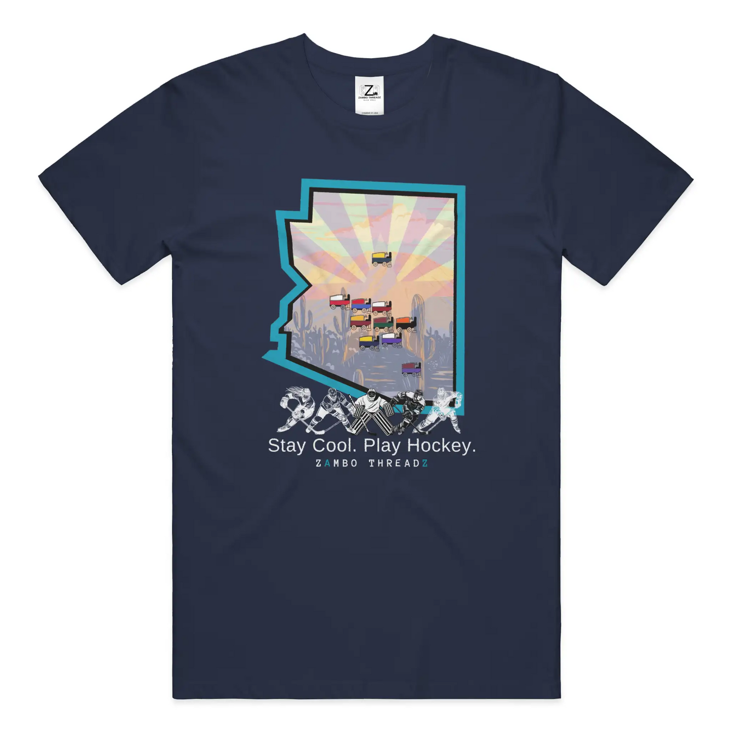 Adult AZ Home Ice Unisex T-Shirt