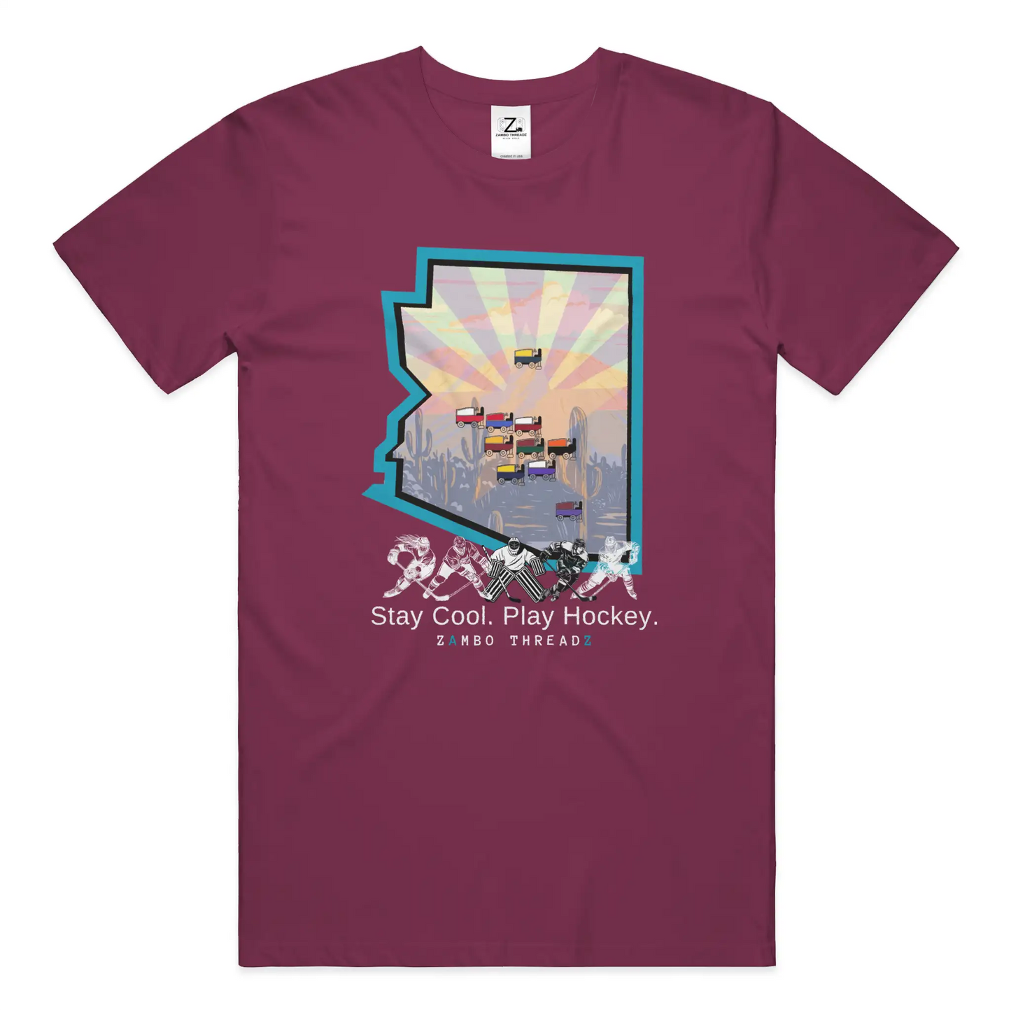 Adult AZ Home Ice Unisex T-Shirt