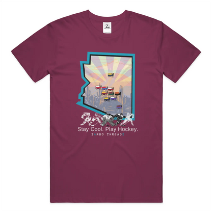 Adult AZ Home Ice Unisex T-Shirt