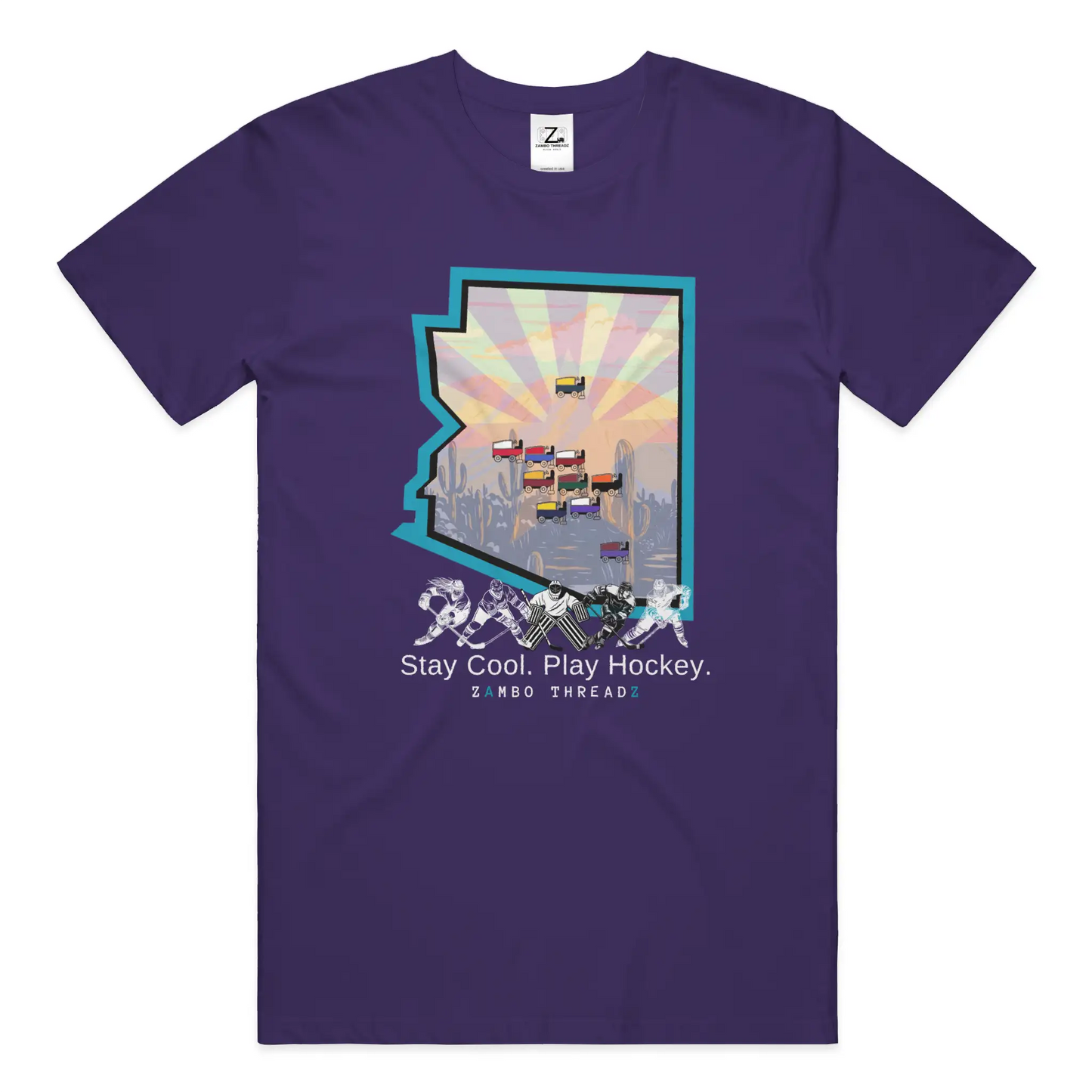 Adult AZ Home Ice Unisex T-Shirt