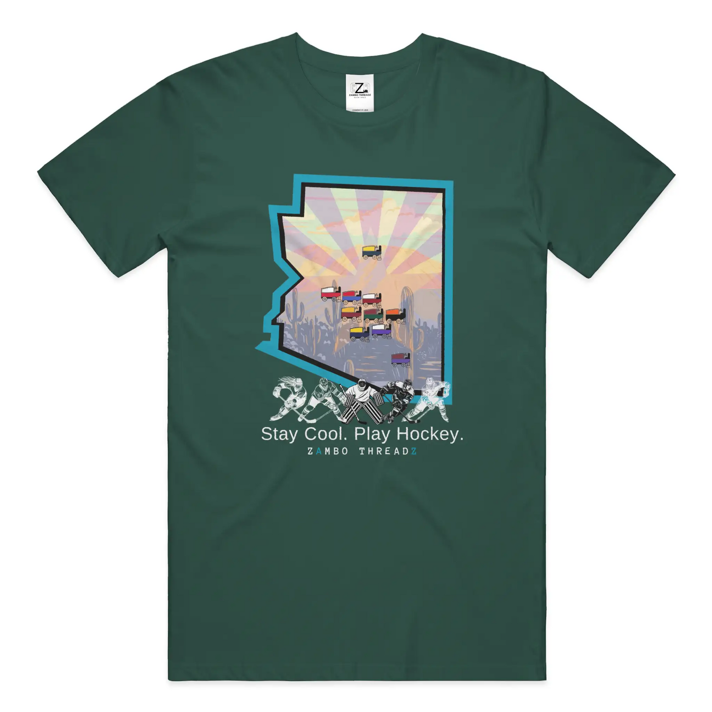 Adult AZ Home Ice Unisex T-Shirt
