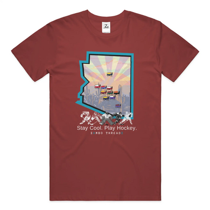 Adult AZ Home Ice Unisex T-Shirt
