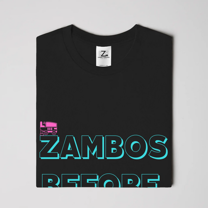 Zambos Before Lambos Adult Unisex T-Shirt