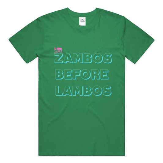 Zambos Before Lambos Adult Unisex T-Shirt
