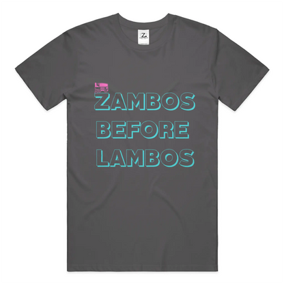 Zambos Before Lambos Adult Unisex T-Shirt