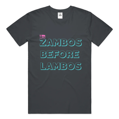 Zambos Before Lambos Adult Unisex T-Shirt