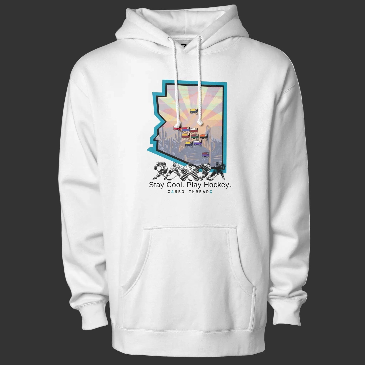 Adult AZ Home Ice Unisex Hoodie